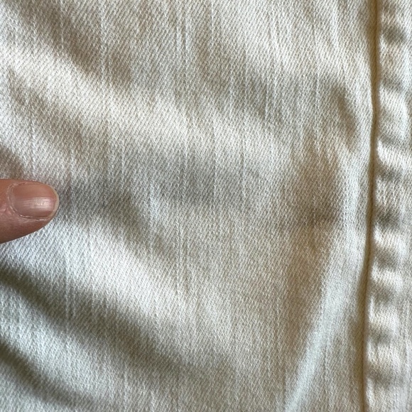 LEVI Y2K Too Superlow White Jeans 9 | Low Rise Straight | Coastal Retro Resort - Picture 13 of 13